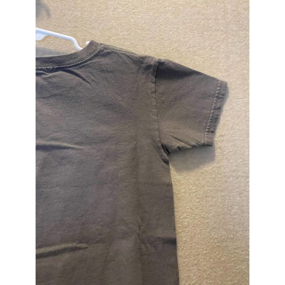 Gildan Shirt Boy's Small (6/7) Gray Dinosaur - Picture 10 of 11